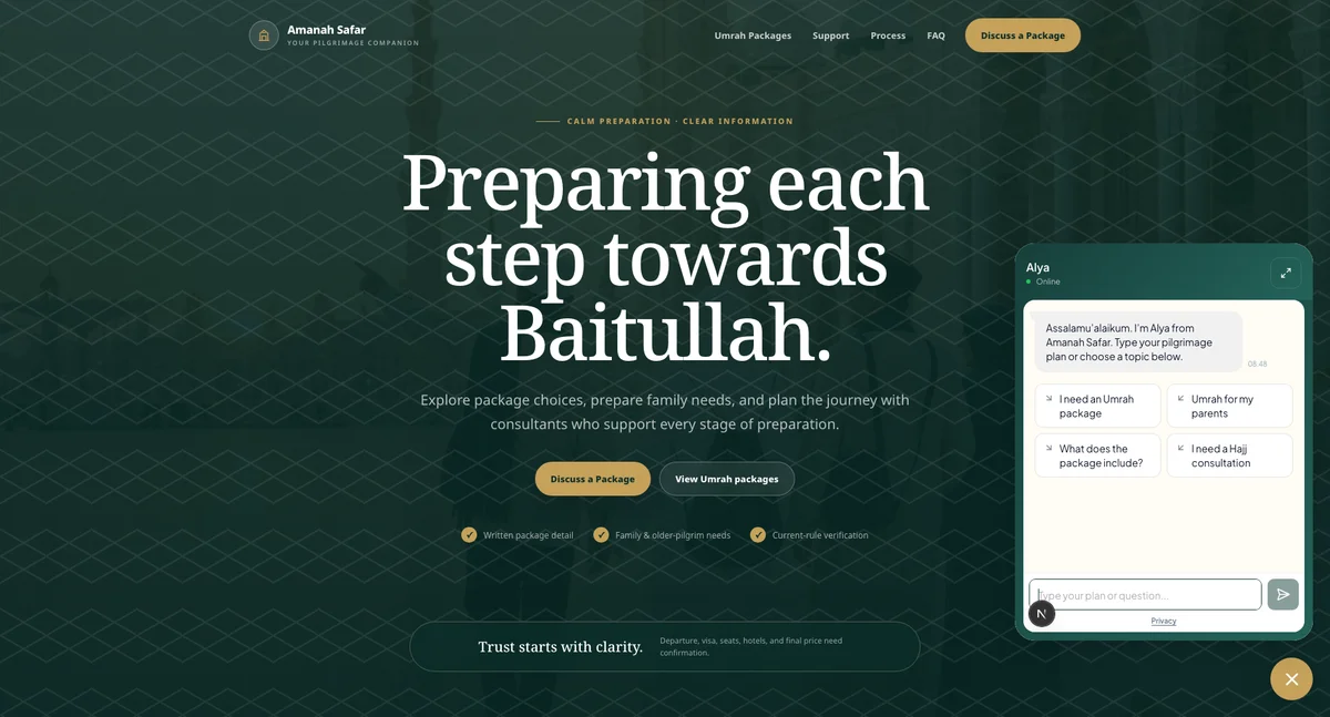 Demo Hajj & Umrah